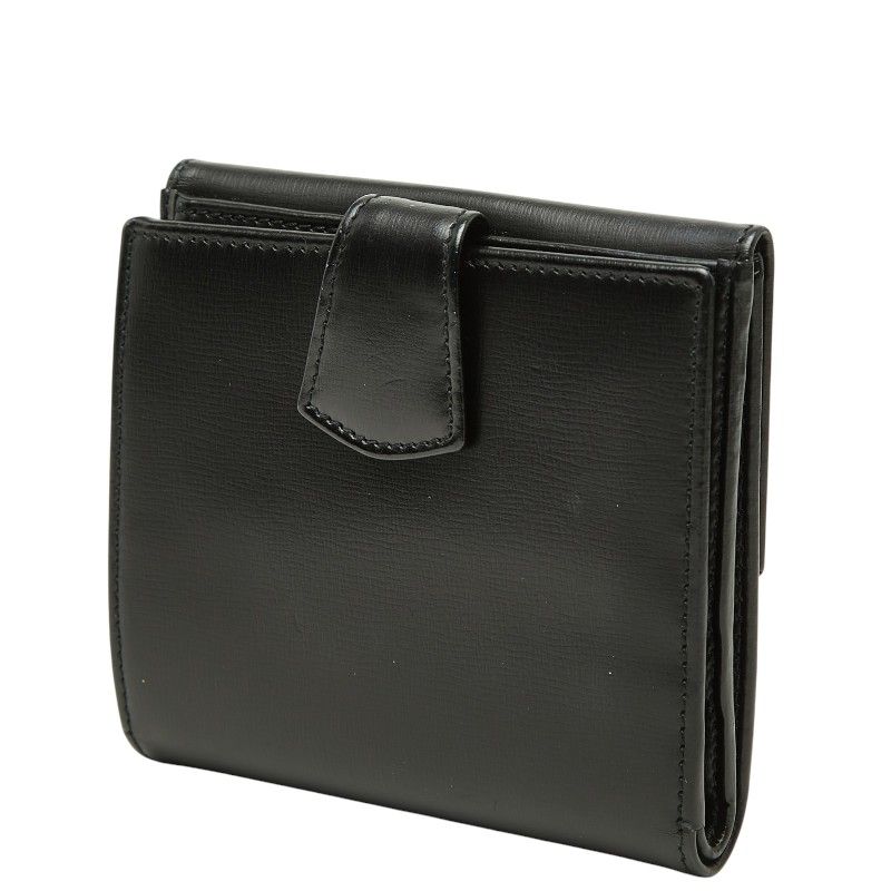 Loewe Anagram Bifold Wallet Black Leather — view 2