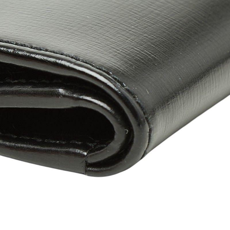 Loewe Anagram Bifold Wallet Black Leather — view 5
