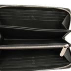 Louis Vuitton Monogram Mahina Zippy Wallet Zip Around Noir Black Leather — view 4