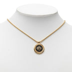 Dior Vintage Logo Pendant Gold Plated — view 6