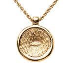 Dior Vintage Logo Pendant Gold Plated — view 2