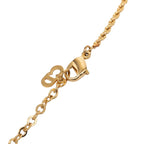 Dior Vintage Logo Pendant Gold Plated — view 4