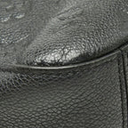 Louis Vuitton Monogram Empreinte Saintonge Crossbody Fringe Shoulder Bag Black — view 5