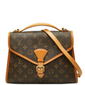Louis Vuitton Monogram Bel Air 2-Way Shoulder Bag Brown Leather
