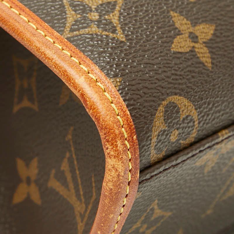Louis Vuitton Monogram Bel Air 2-Way Shoulder Bag Brown Leather — view 7