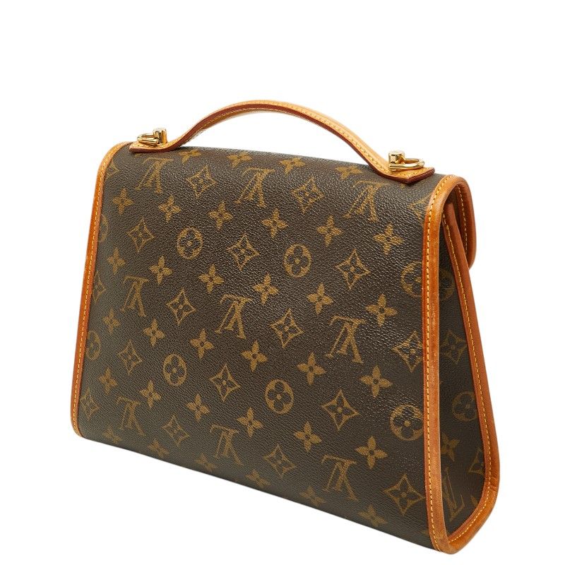 Louis Vuitton Monogram Bel Air 2-Way Shoulder Bag Brown Leather — view 2