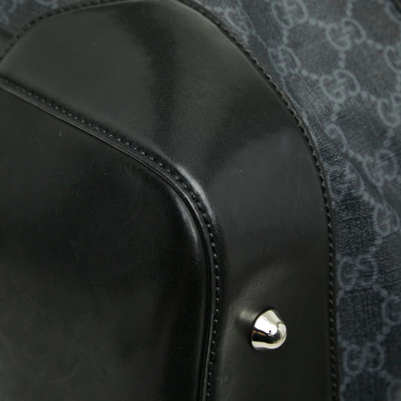 Gucci GG Supreme Boston Bag 2-Way Black Leather — view 5