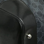 Gucci GG Supreme Boston Bag 2-Way Black Leather — view 5