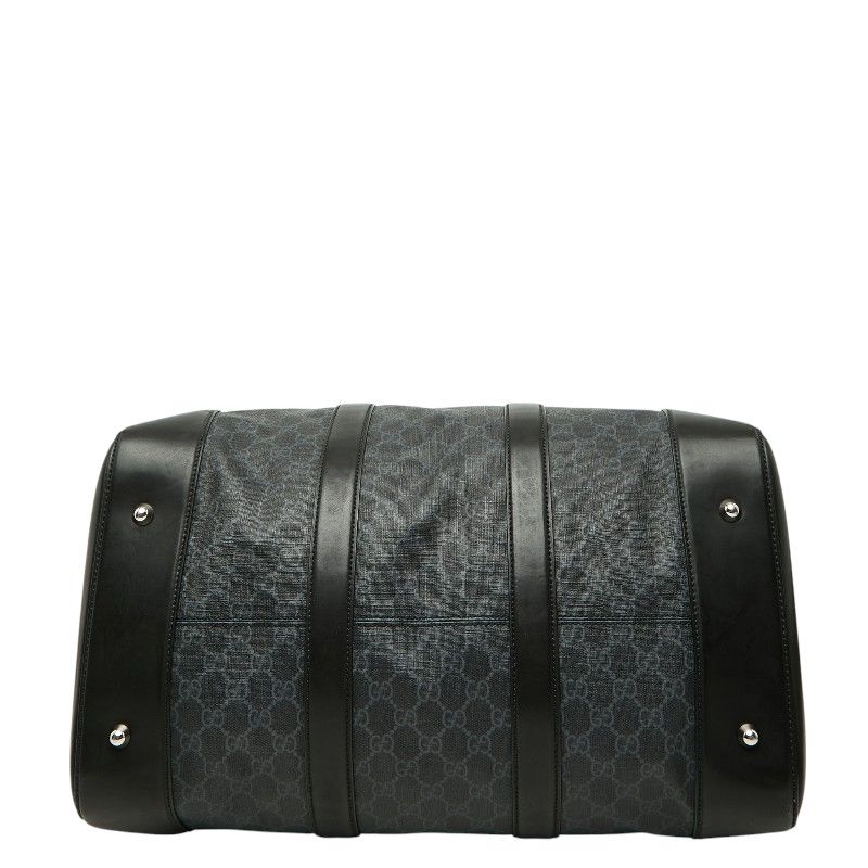 Gucci GG Supreme Boston Bag 2-Way Black Leather — view 3