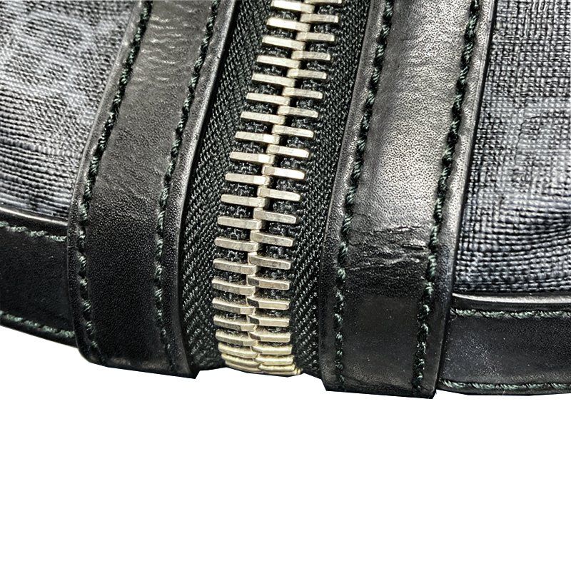 Gucci GG Supreme Boston Bag 2-Way Black Leather — view 8