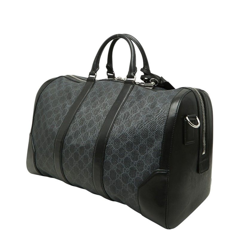 Gucci GG Supreme Boston Bag 2-Way Black Leather — view 2