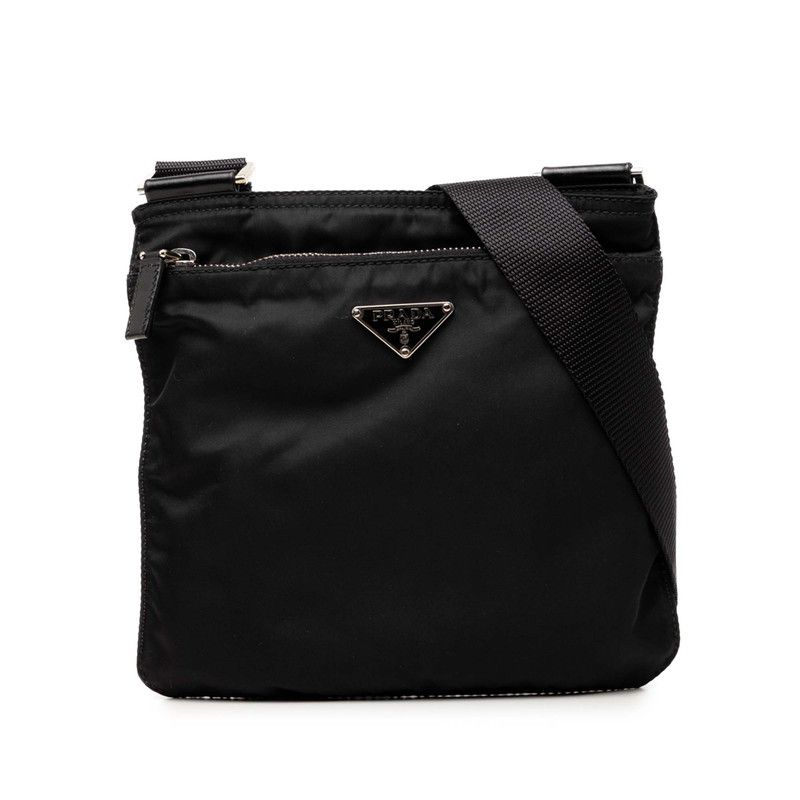 Prada Shoulder Bag Black Nylon