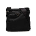 Prada Shoulder Bag Black Nylon