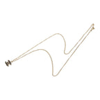 Chanel CC Logo Pendant Gold Black Plated Rhinestone — view 2