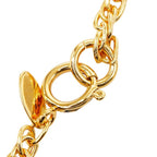 Chanel CC Logo Vintage Chain Pendant Gold Plated — view 5