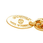 Chanel CC Logo Vintage Chain Pendant Gold Plated — view 6