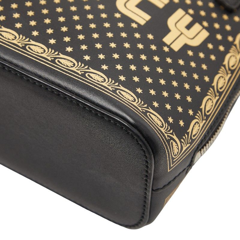 Gucci Sega Guccy Crossbody Shoulder Bag Black Leather — view 4