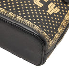 Gucci Sega Guccy Crossbody Shoulder Bag Black Leather — view 4