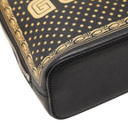 Gucci Sega Guccy Crossbody Shoulder Bag Black Leather — view 5
