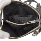 Gucci Sega Guccy Crossbody Shoulder Bag Black Leather — view 9