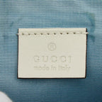 Gucci Sega Guccy Crossbody Shoulder Bag Off White Gold Leather — view 9
