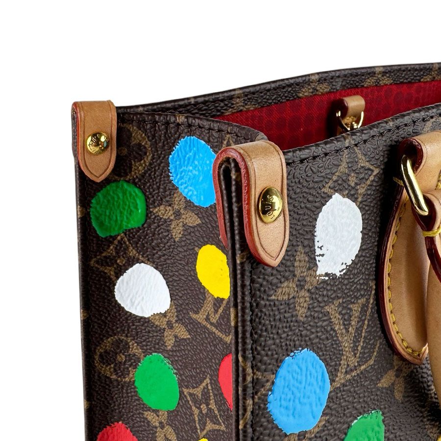 Louis Vuitton Shoulder Bag LV Yk Monogram Painted Dot On The Go PM — view 7