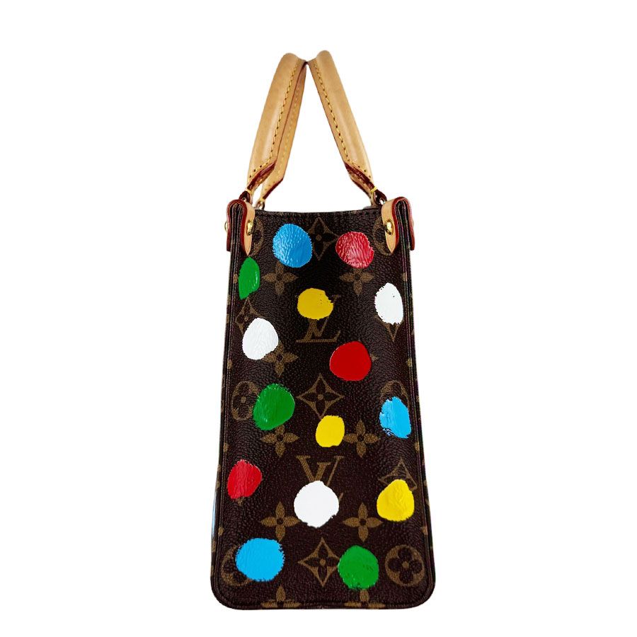 Louis Vuitton Shoulder Bag LV Yk Monogram Painted Dot On The Go PM — view 2