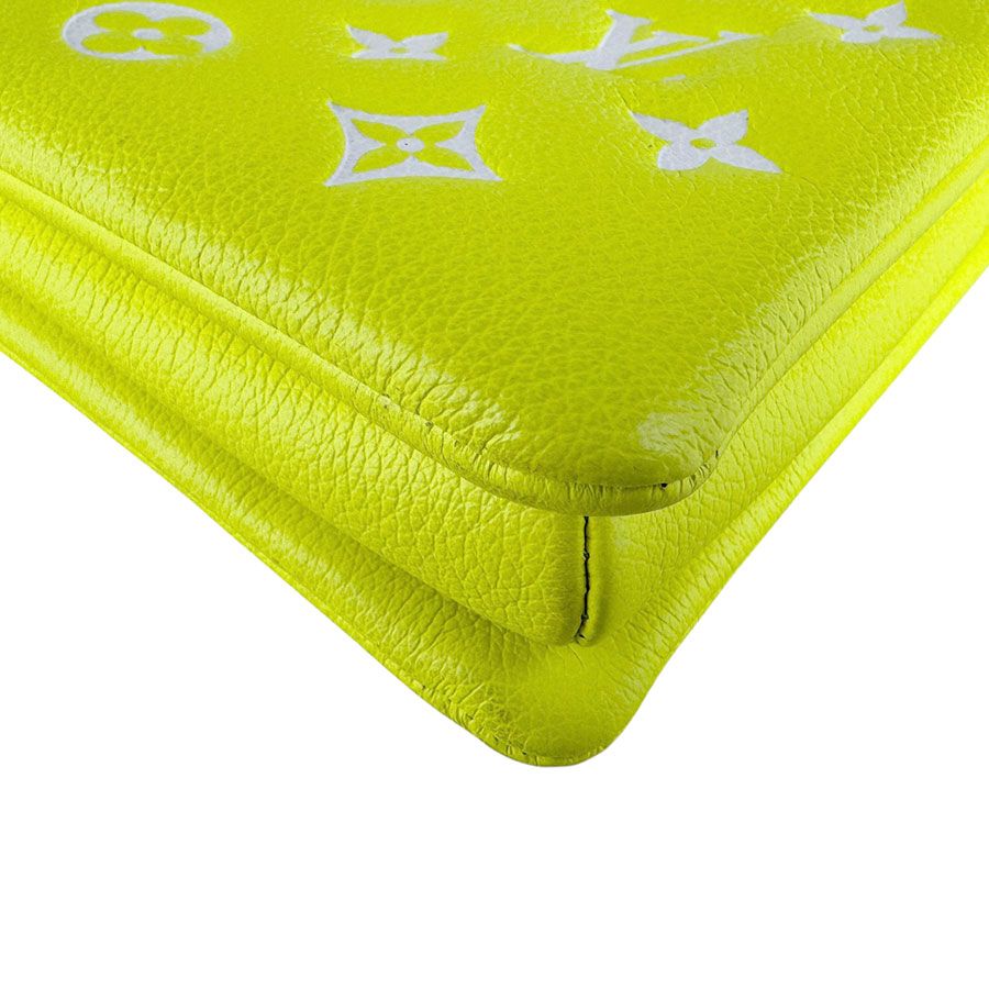 Louis Vuitton Shoulder Bag Monogram Embossed Coussin PM — view 9