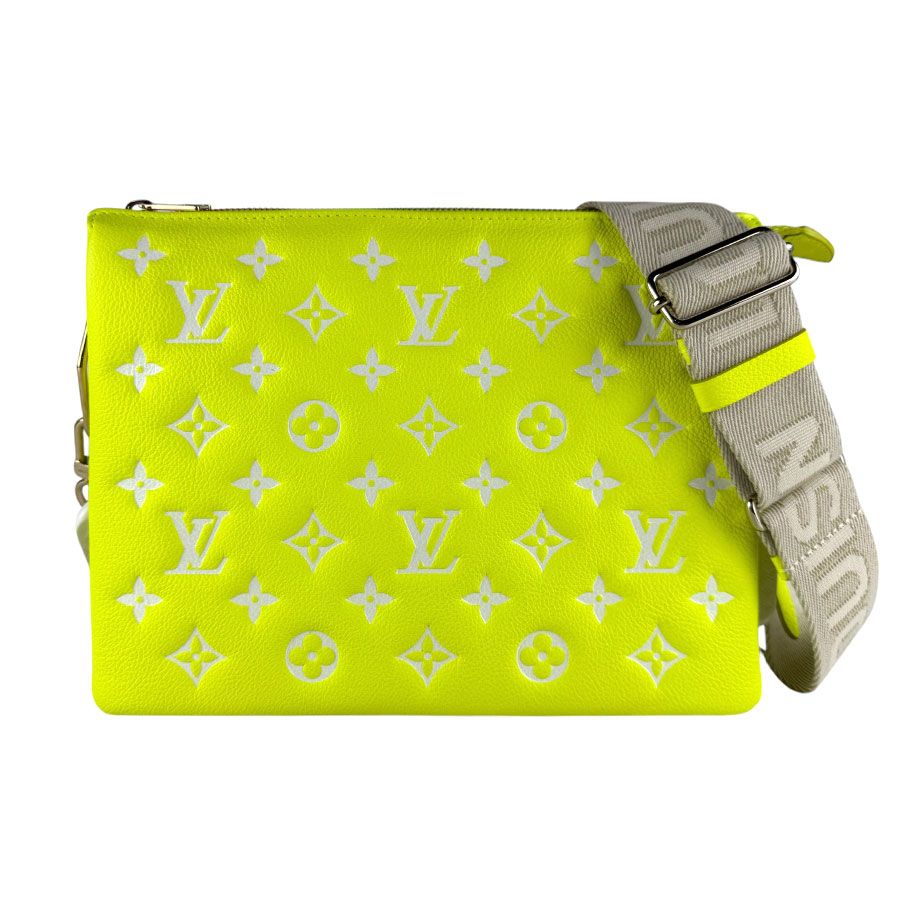 Louis Vuitton Shoulder Bag Monogram Embossed Coussin PM