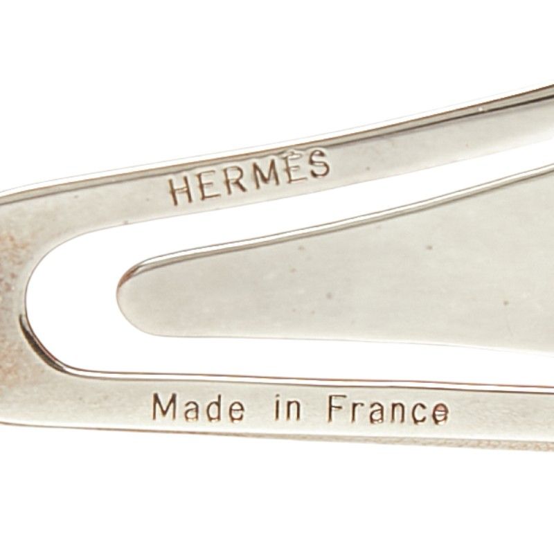 Hermes Cheval Book Mark Rupe Bookmark Silver Metal — view 3