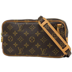Louis Vuitton Pochette Maroulis Bandouliere Crossbody Shoulder Bag Monogram