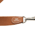 Hermes Evelyne 16 TPM Crossbody Shoulder Bag Brown Silver Taurillon Clemence — view 5