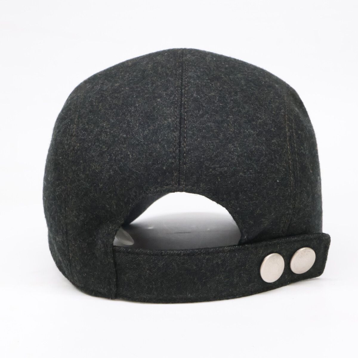 Hermes Embroidery Wool Cap 59 — view 4