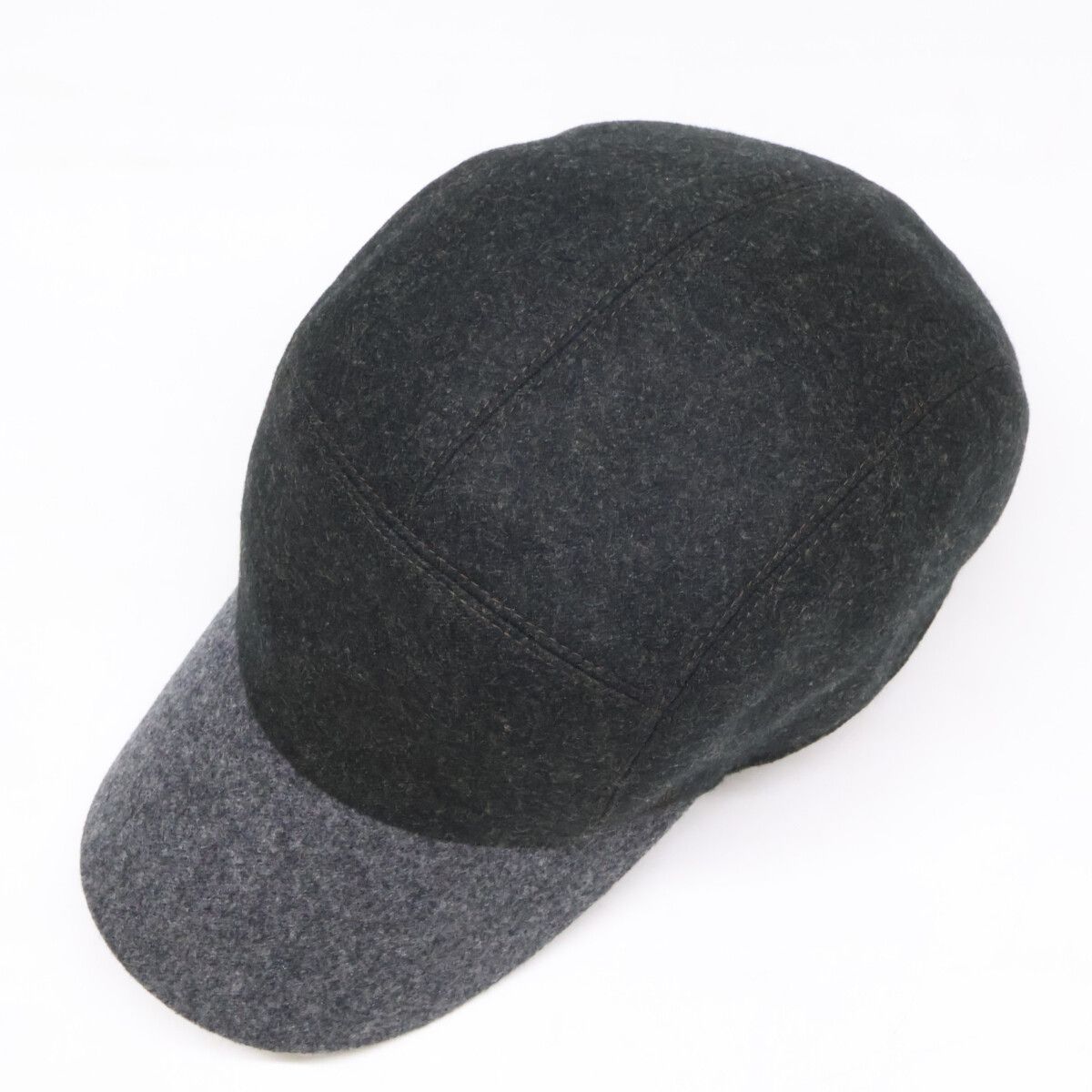 Hermes Embroidery Wool Cap 59 — view 6