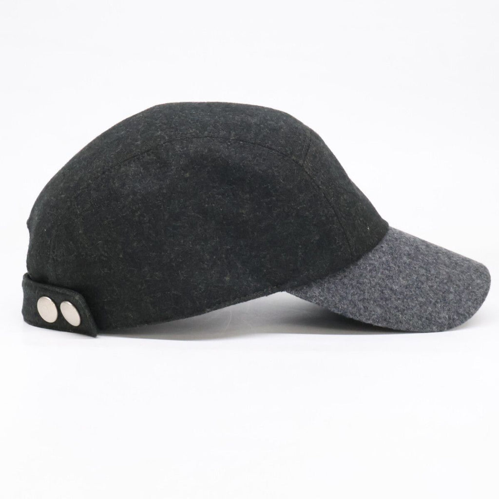 Hermes Embroidery Wool Cap 59 — view 5
