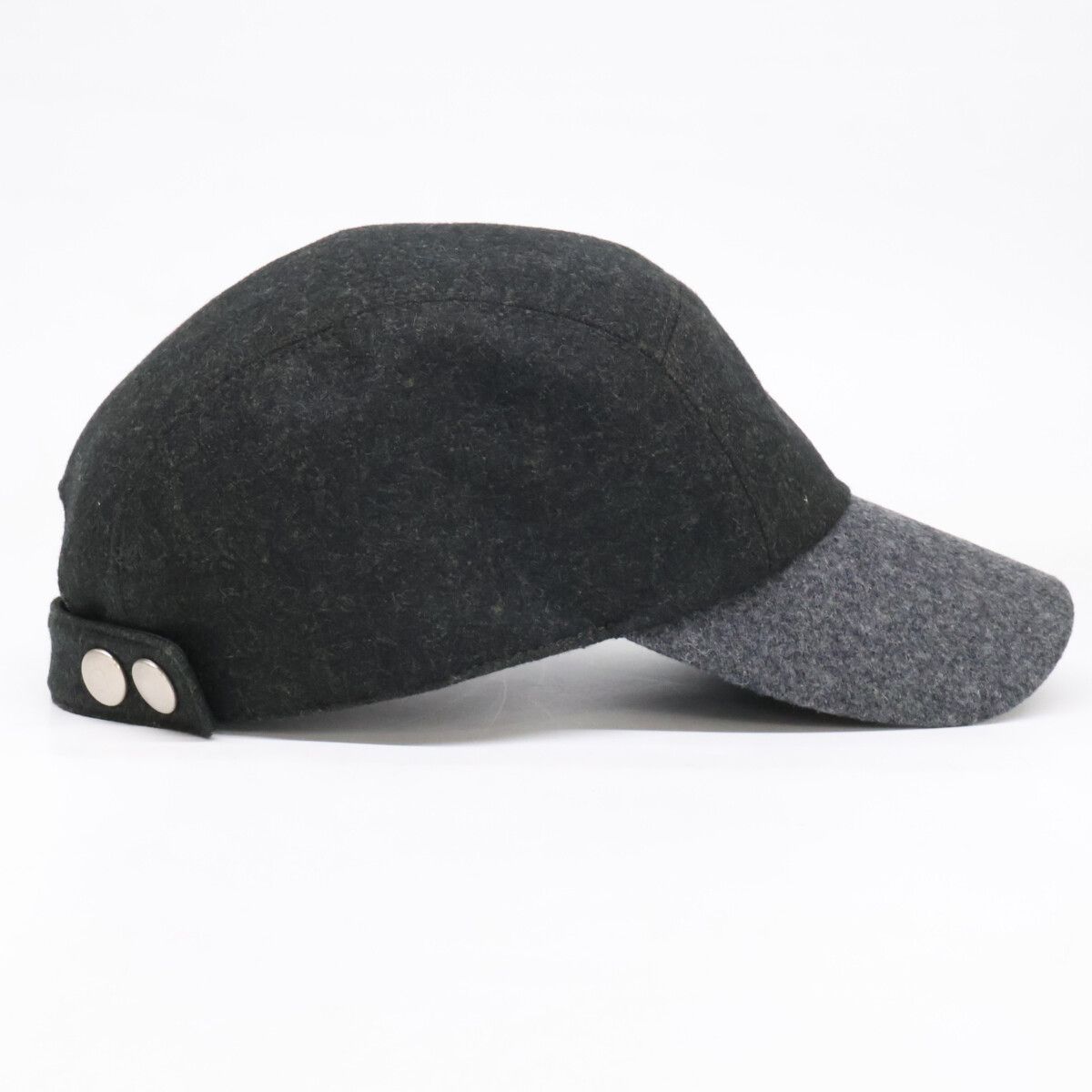 Hermes Embroidery Wool Cap 59 — view 5