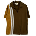 Hermes Brown Skipper Knit Polo Shirt XL