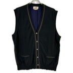 Hermes Dark Gray Cashmere Knit Vest XL