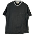 Hermes Black Pique Embroidery T-Shirt XL