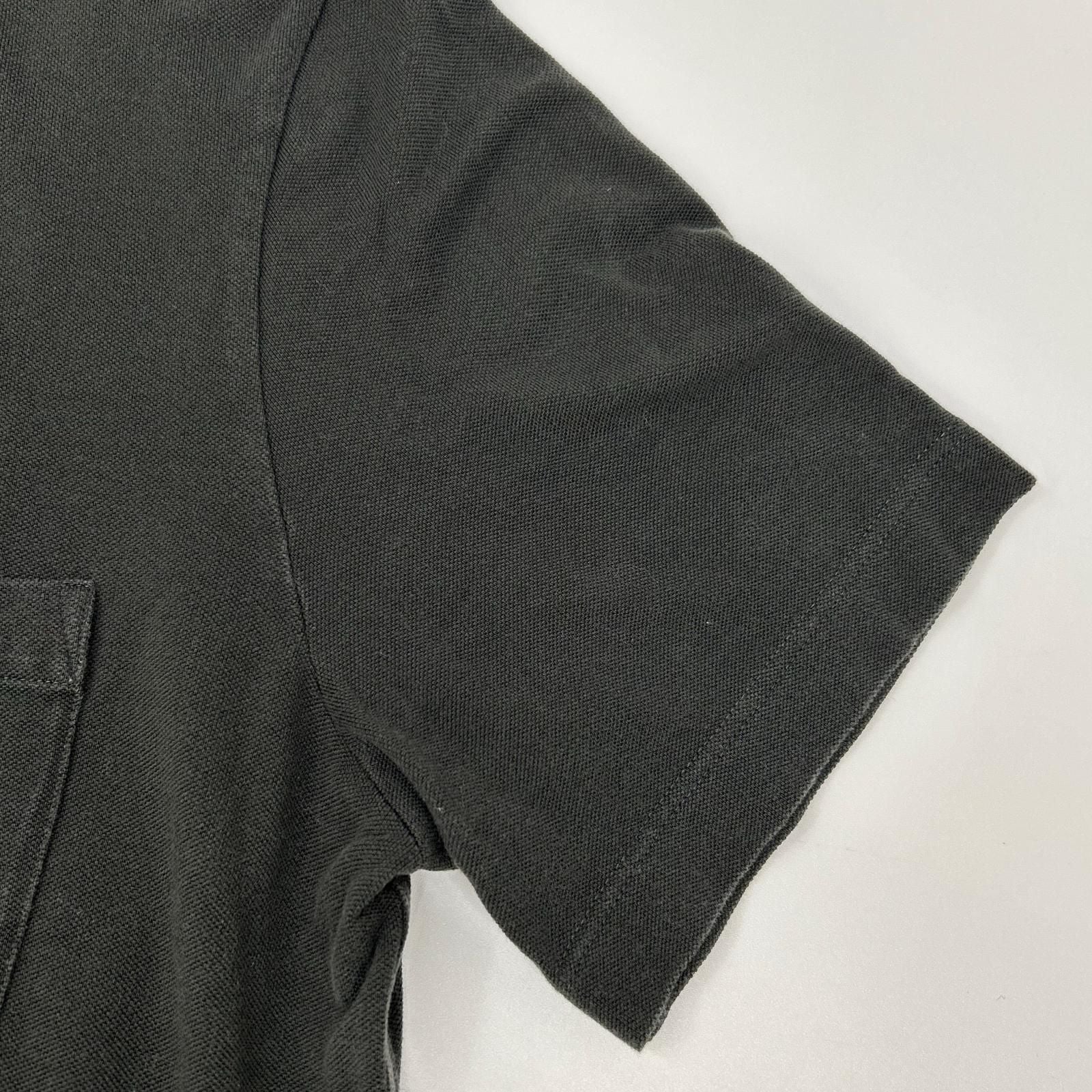 Hermes Black Pique Embroidery T-Shirt XL — view 8