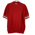 Hermes Red Cotton Mock Neck T-Shirt XL