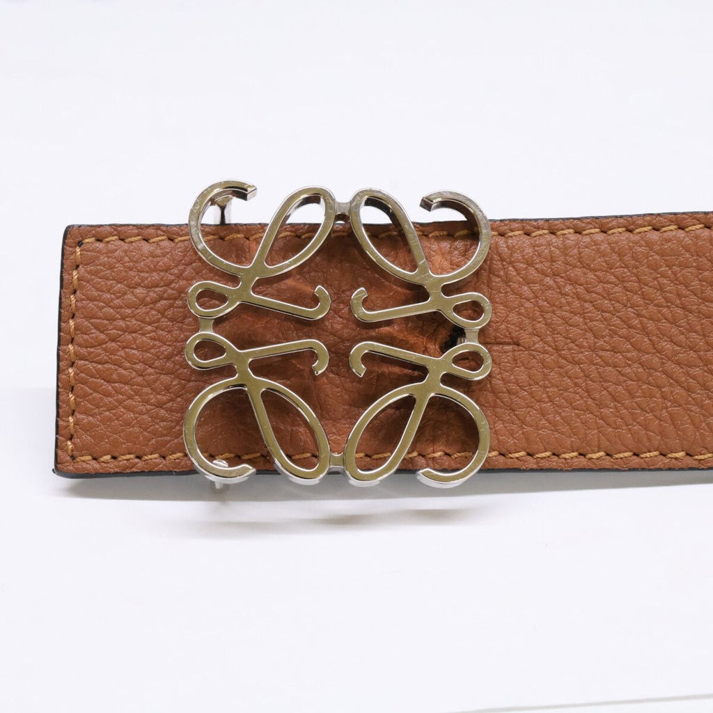 Loewe Reversible Anagram Smooth Calf &soft Grain Belt — view 5