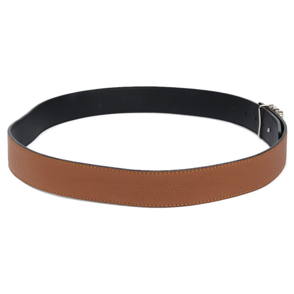 Loewe Reversible Anagram Smooth Calf &soft Grain Belt — view 4