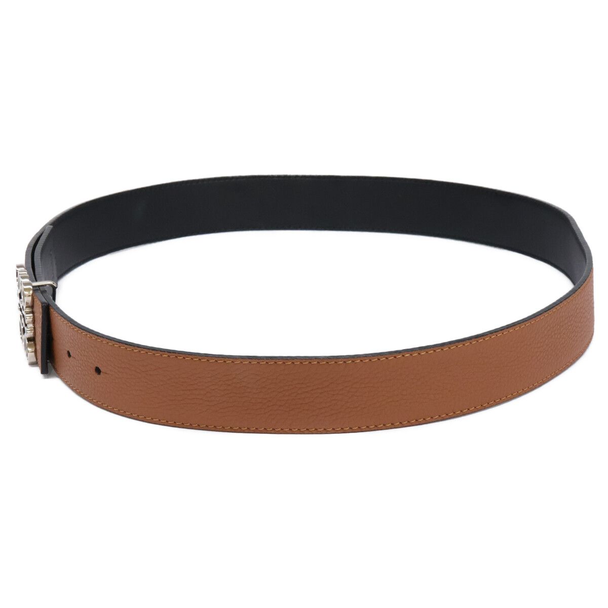 Loewe Reversible Anagram Smooth Calf &soft Grain Belt — view 2