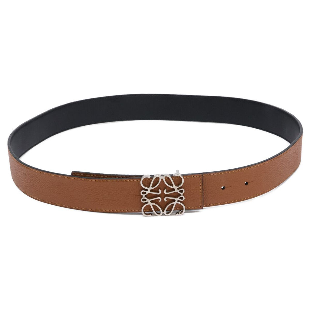 Loewe Reversible Anagram Smooth Calf &soft Grain Belt