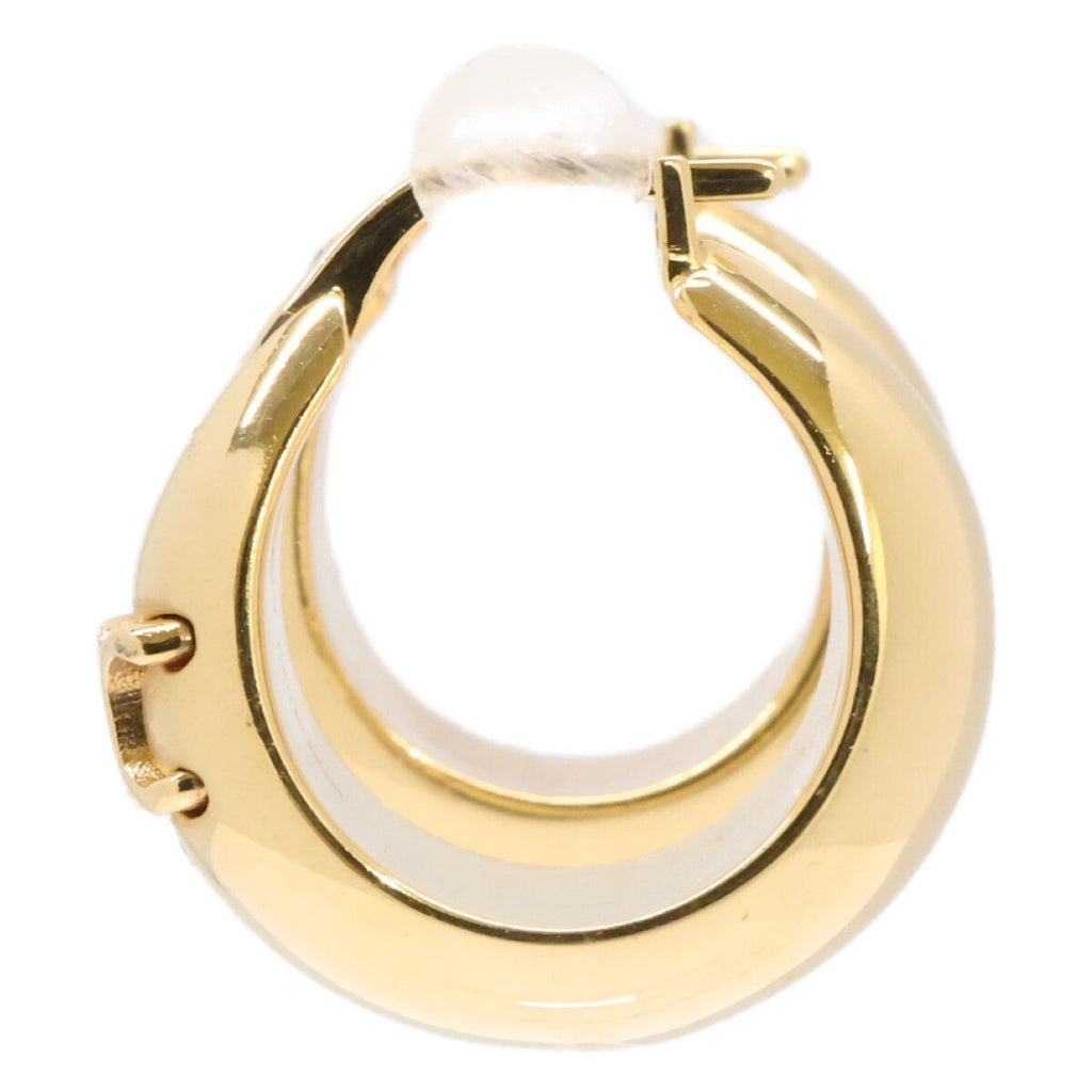 Celine Triomphe Gold Hoop Earring — view 3