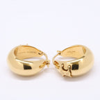 Celine Triomphe Gold Hoop Earring — view 6