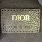 Dior Rider Oblique Jacquard Fabric Black Backpack Silver — view 4