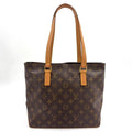 Louis Vuitton Cabas Piano Monogram Leather Brown Light Tote Gold