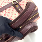 Louis Vuitton Josephine GM Monogram Mini Cerise Leather Canvas Bordeaux Handbag — view 9
